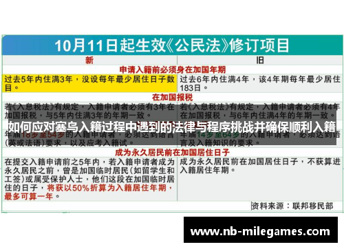 如何应对塞鸟入籍过程中遇到的法律与程序挑战并确保顺利入籍